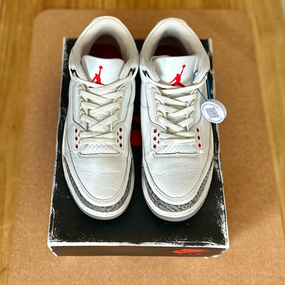 Preloved - Air Jordan 3 Retro - White Cement Reimagined (UK 7)