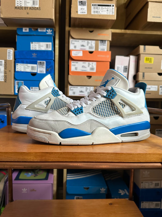 Preloved Air Jordan 4 Retro - Military Blue 2012 (UK 8.5)