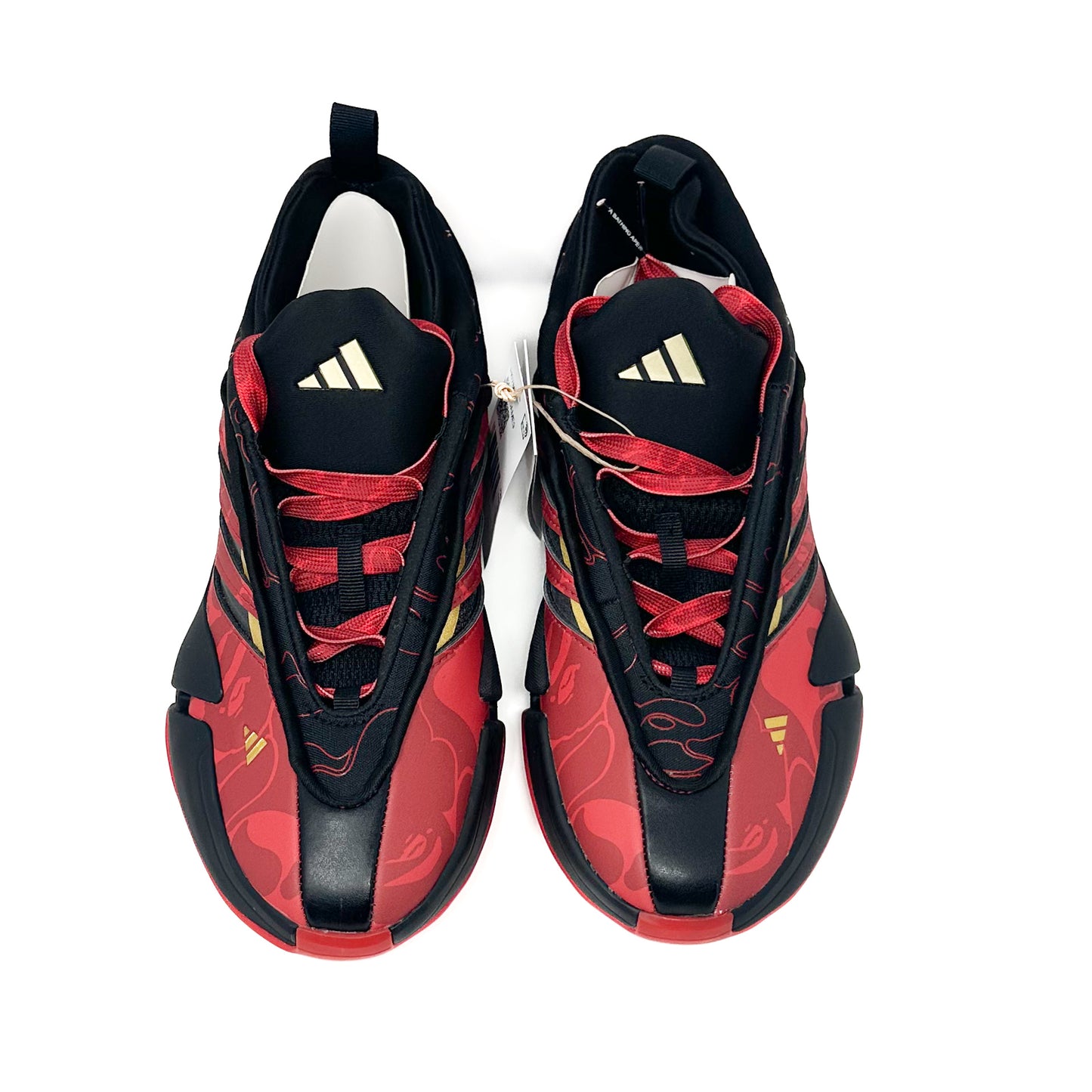 Adidas x BAPE Dame 9 - Black Red