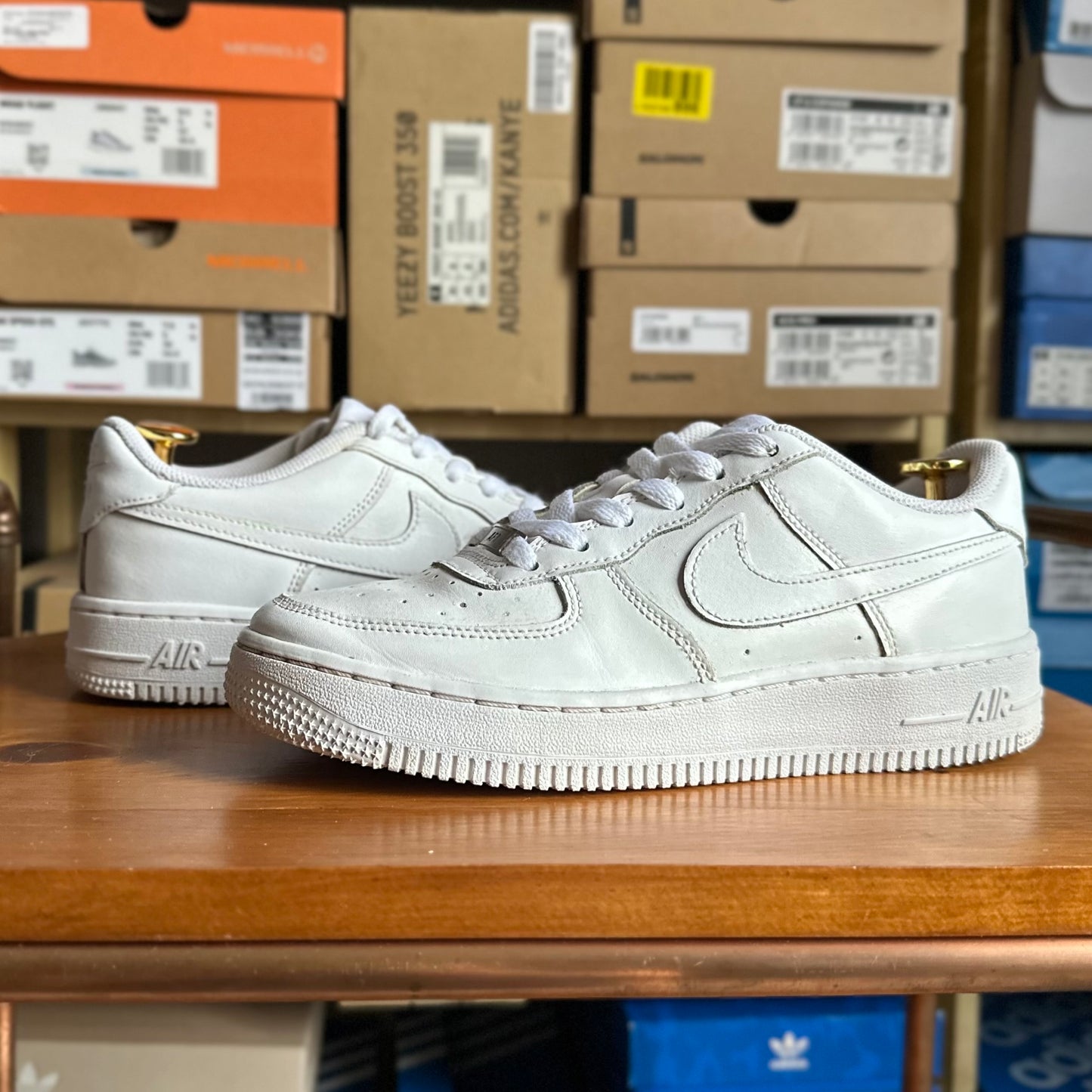 Preloved - Nike Air Force 1 - White (UK 5 GS)