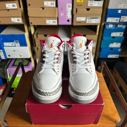 Preloved - Air Jordan 3 - Cardinal Red 2022 (UK 8)