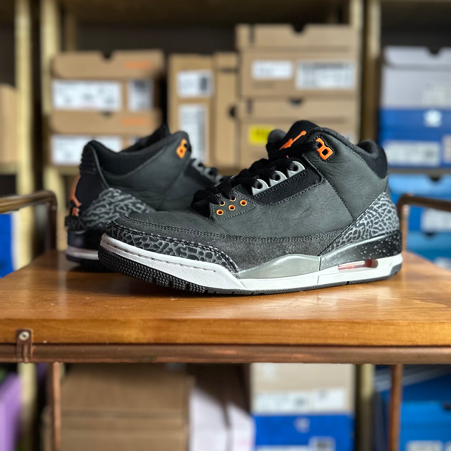 Preloved Air Jordan 3 - Fear (UK 8.5) - No Box