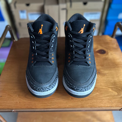 Preloved Air Jordan 3 - Fear (UK 8.5) - No Box