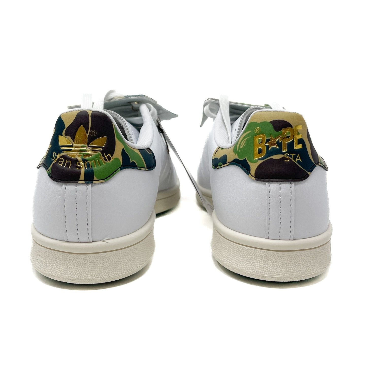 Adidas x BAPE Golf Stan Smith - White Green - Cherry Picked Kicks