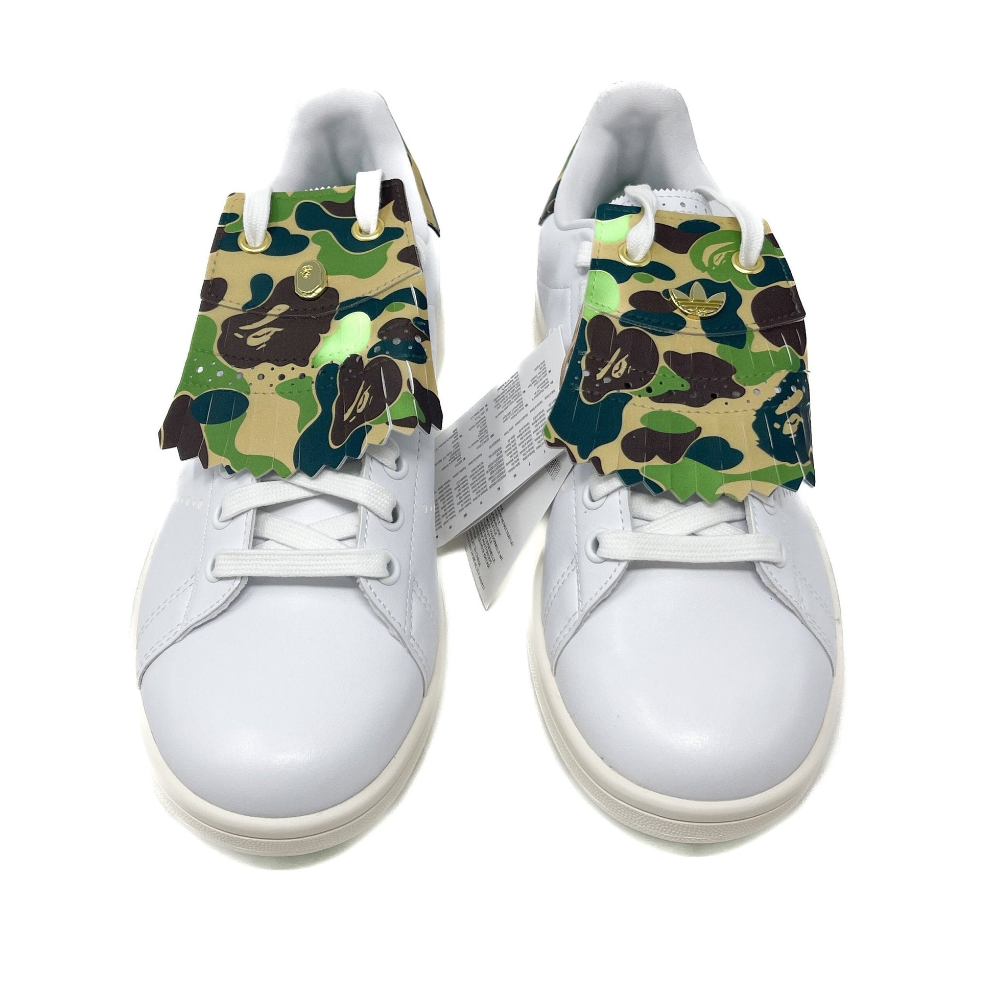 Adidas x BAPE Golf Stan Smith - White Green - Cherry Picked Kicks