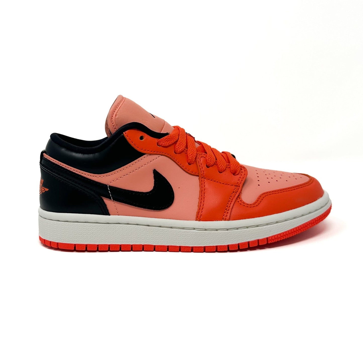 Air Jordan 1 Low SE (W) Crimson Bliss/Black - Cherry Picked Kicks