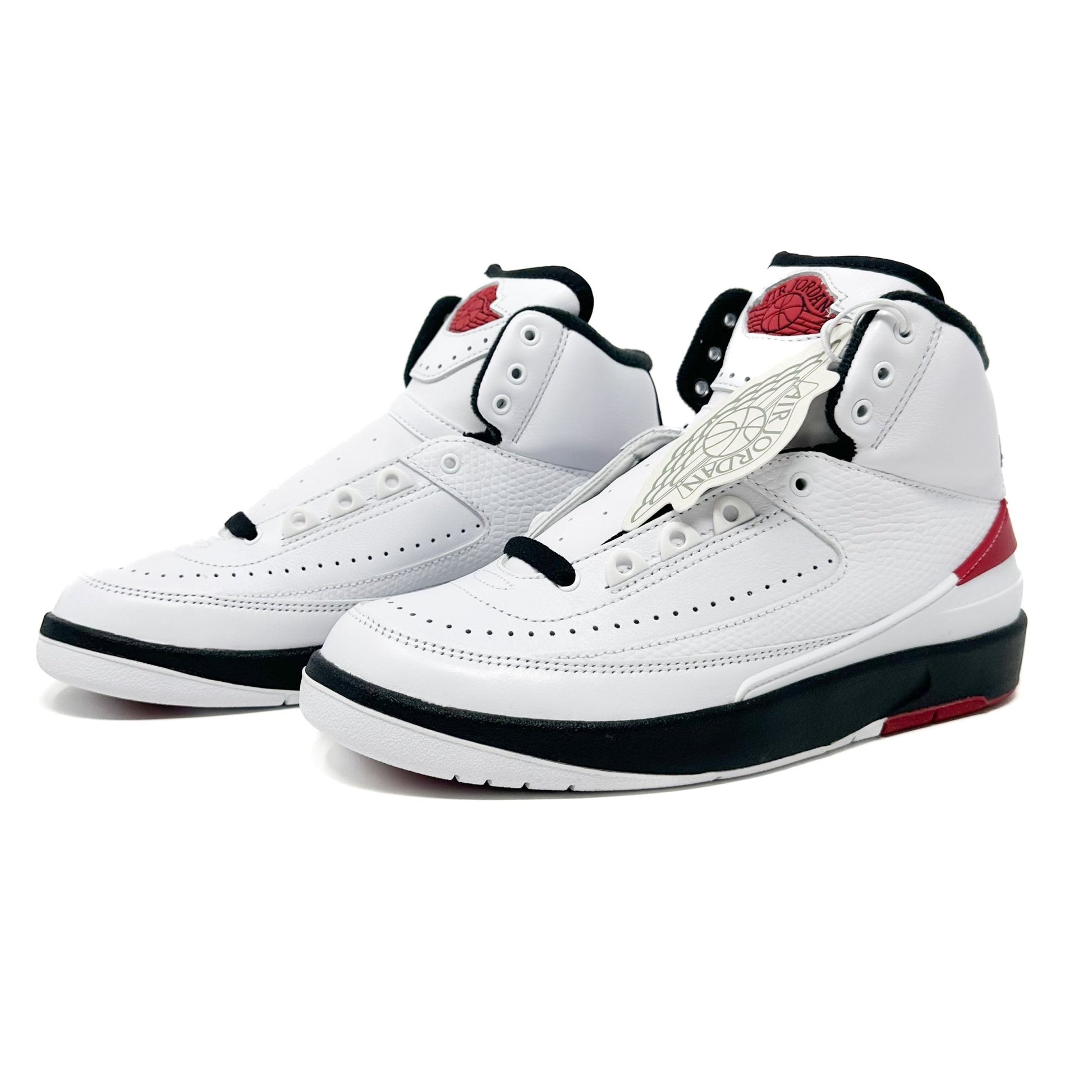 Air Jordan 2 (W) - White Varsity Red Black - Cherry Picked Kicks