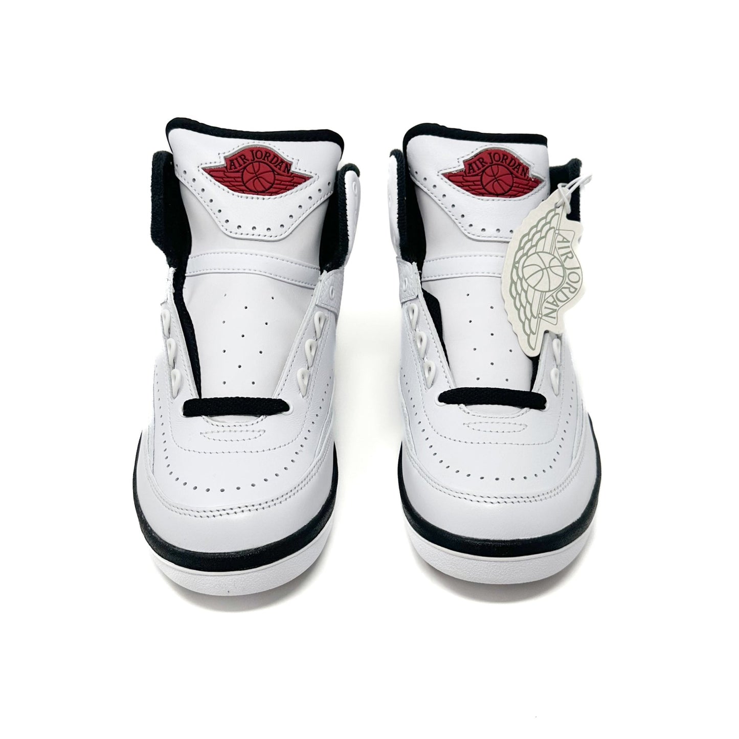 Air Jordan 2 (W) - White Varsity Red Black - Cherry Picked Kicks