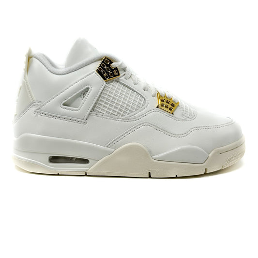 Air Jordan 4 (W) Retro - Sail/Metallic Gold - Cherry Picked Kicks