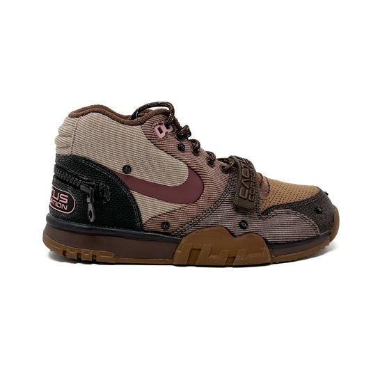 Air Trainer 1 Cactus Jack - Light Chocolate/Rust Pink - Cherry Picked Kicks