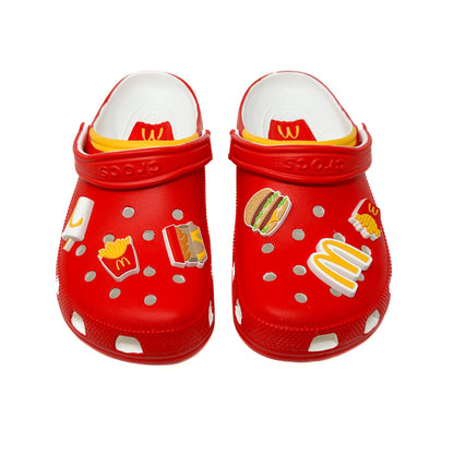 Crocs x McDonald’s Classic Clogs - Red - Cherry Picked Kicks