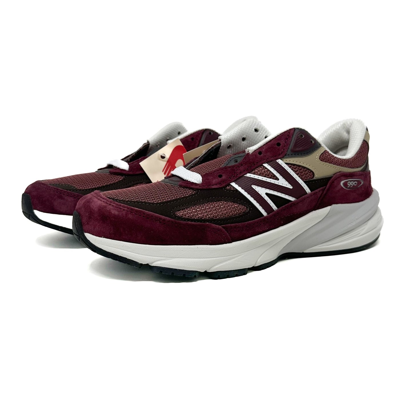 New Balance 990V6 MiUSA - Burgundy - Cherry Picked Kicks