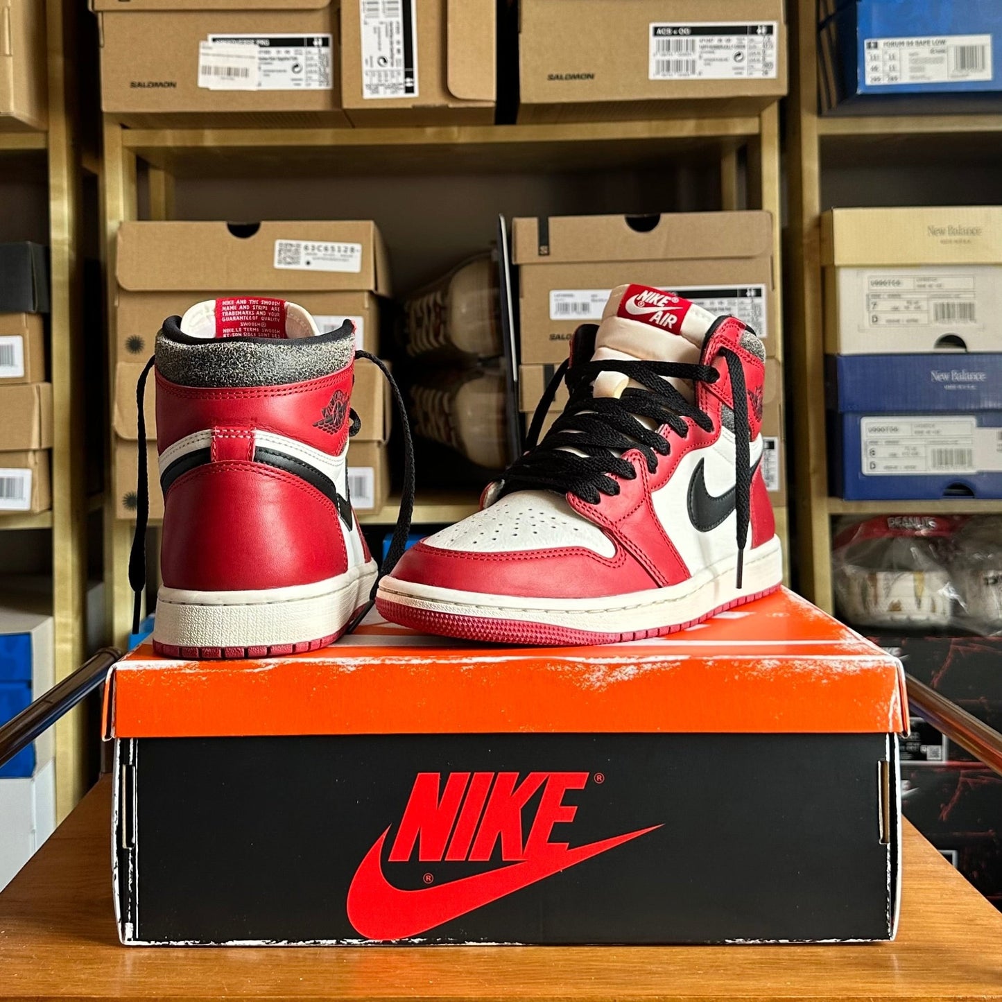 Preloved Air Jordan 1 Retro High OG - Lost and Found (UK 6.5) - Cherry Picked Kicks