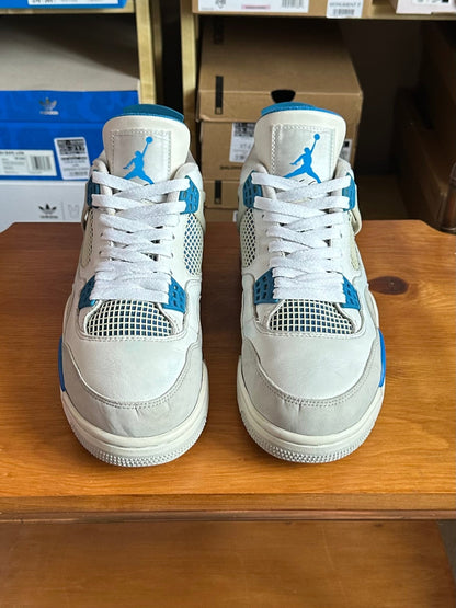 Preloved Air Jordan 4 Retro - Military Blue 2012 (UK 8.5) - Cherry Picked Kicks