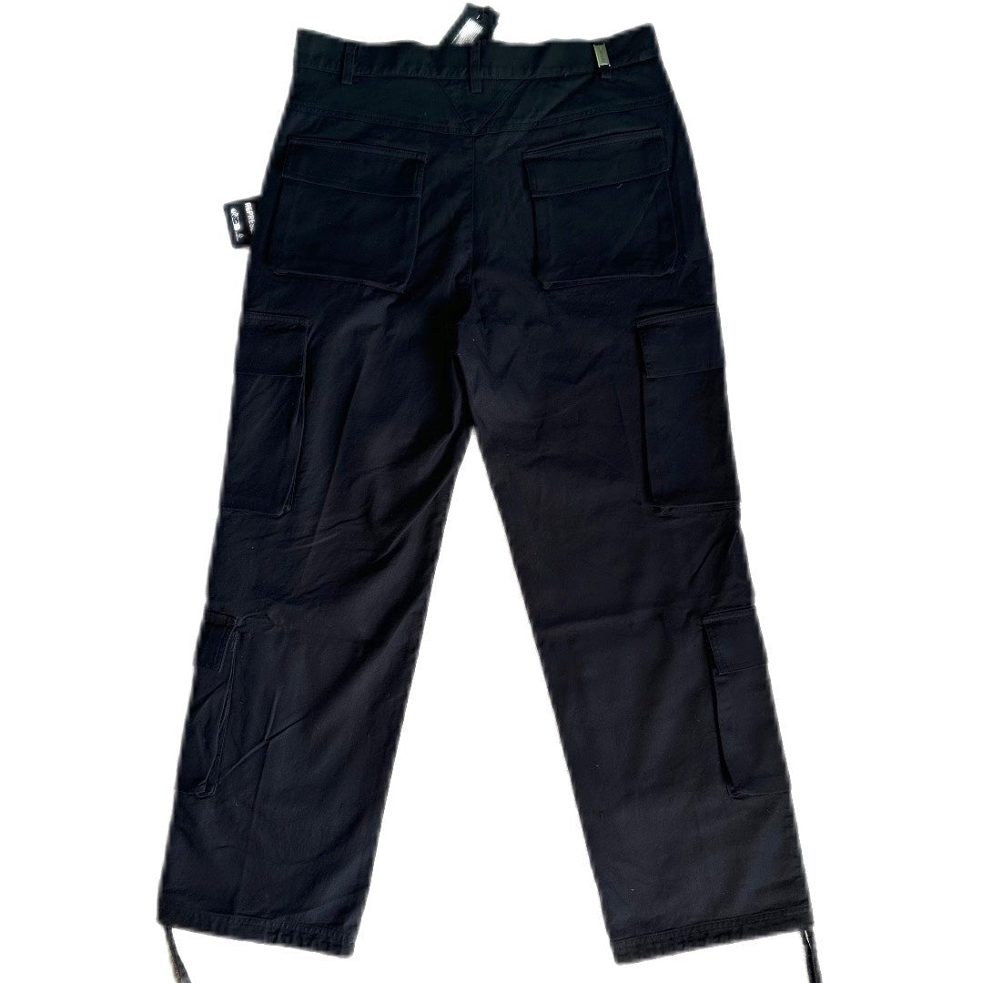 Represent Baggy Cargo Pants - Black - Cherry Picked Kicks