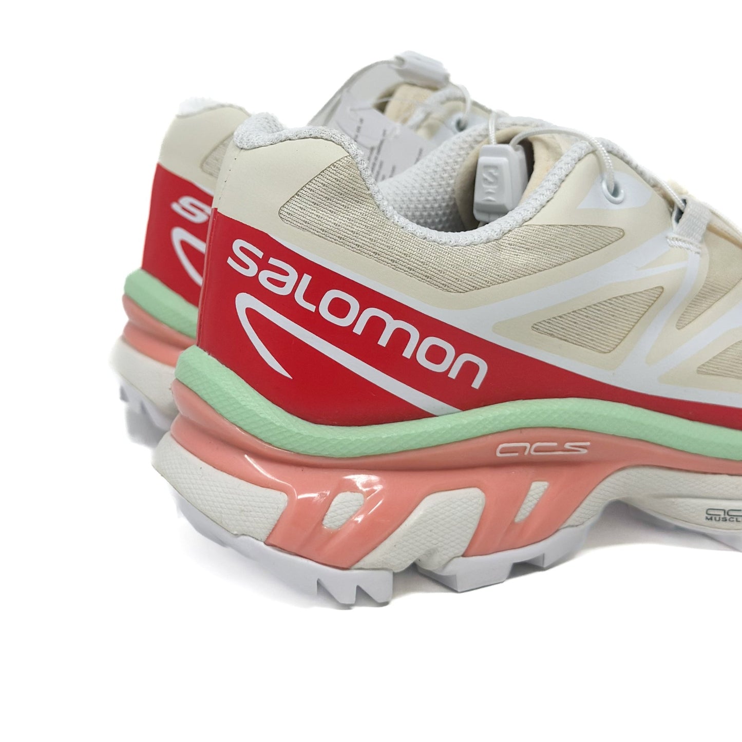 Salomon XT - 6 - Shortbread/Poppy/Green Ash - Cherry Picked Kicks